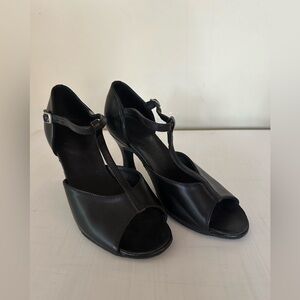 Grishko Women’s Open Toe Argentine Tango Shoe (6)